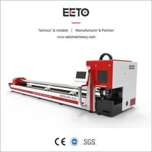 Eeto Ipg/Raycus CNC Laser Cutter, Fiber Laser Cutting Machine for Square and Round Pipe