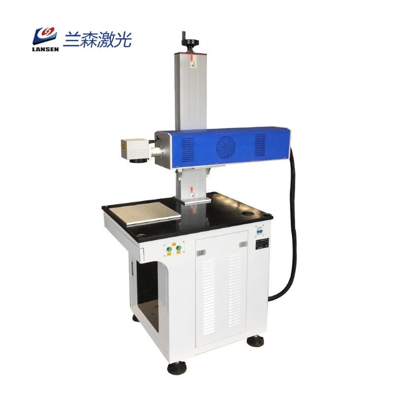 RF Metal Tube Laser Engraving Machine with Galvo Scanner for Marking Work on Nonmetal