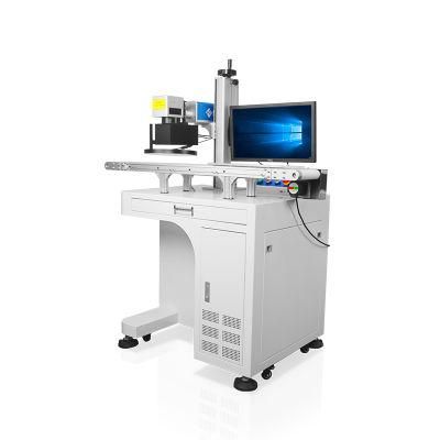 Effective Working High Speed Conveyor Belt Metal Fiber Laser Marking Machine 20W Price