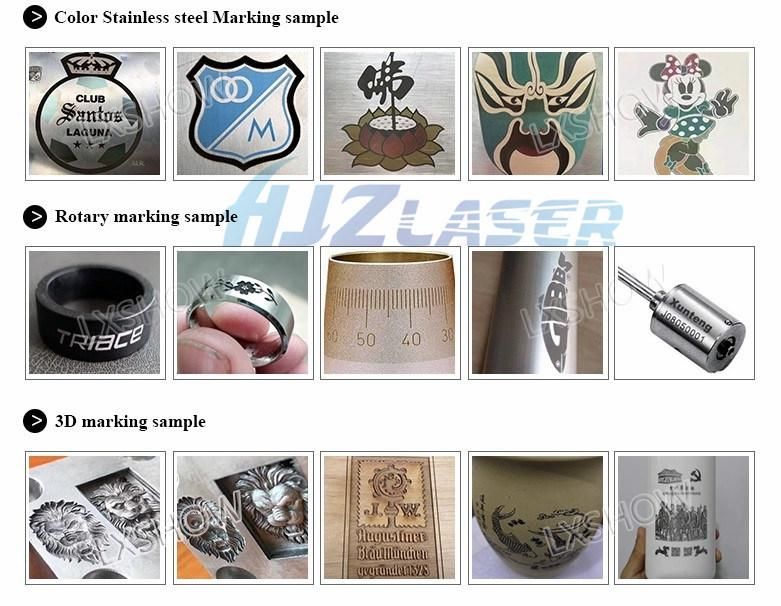 Fiber Laser 30W Marking Machine 20W Jewellery Engraving Machine Plastic Metal Steel Bulb Eartag Nameplate