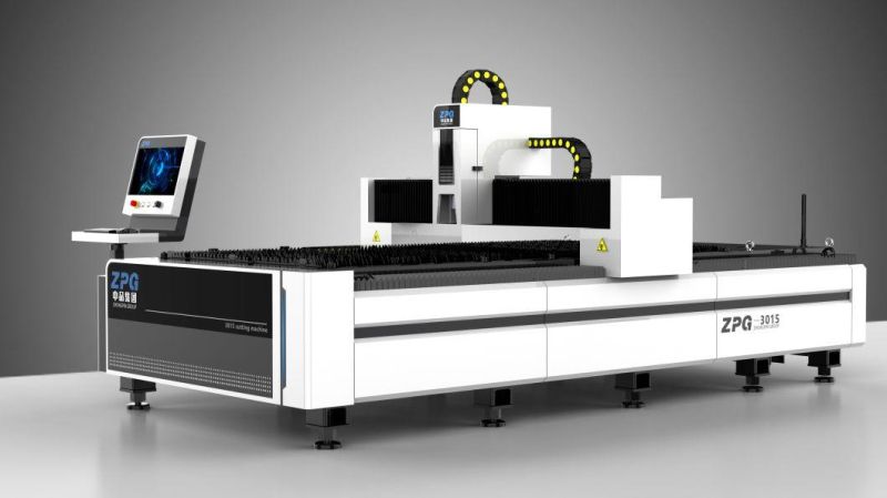 Fiber Laser Cutting CNC Machine Wsx Laser Head Machine for Metal Materials