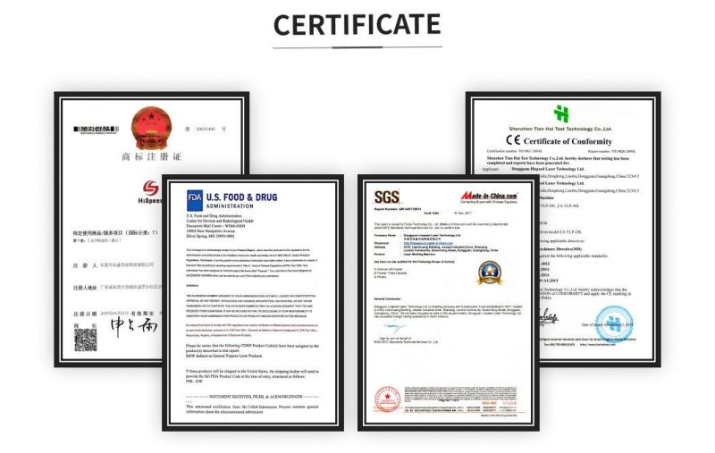 Desktop High Transmittance Medical Part Marking Equipment with CE&FDA&Co Certificates
