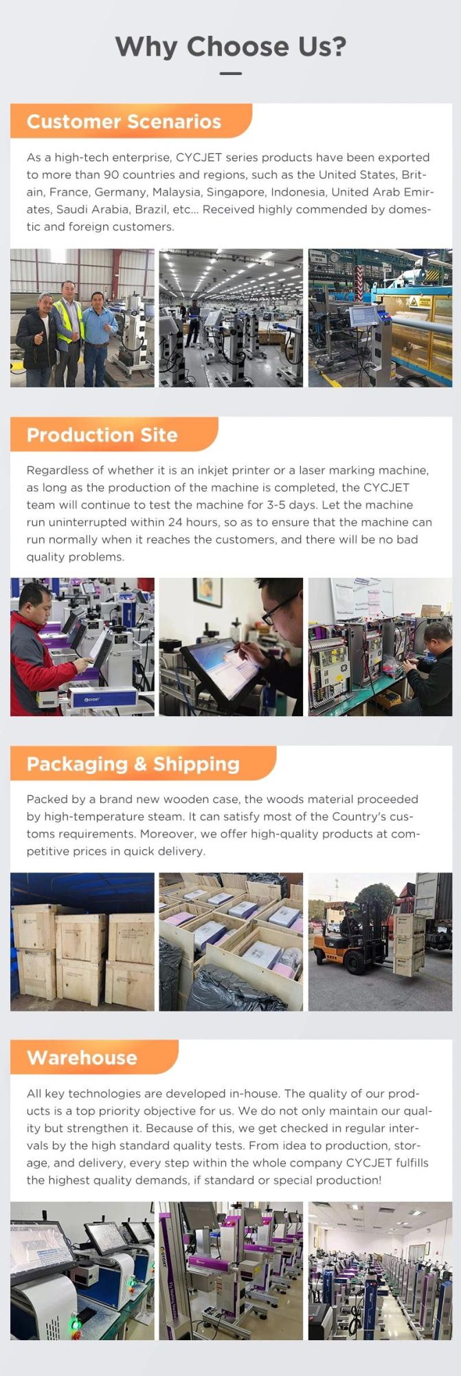 Cycjet LC30f CO2 Fly Laser Marking Machine for Cosmetic Box