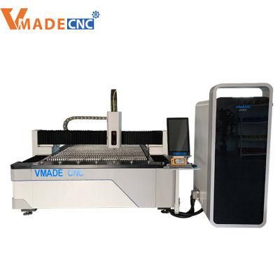 2020 Raycus Ipg 1000W 1500W 2000W 3kw CNC Fiber Laser Cutting Machine for Sheet Metal and Tube