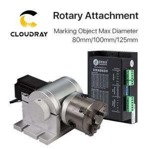 Cloudray Rotary Engraving Attachment with Chucks for Laser Marking Machine