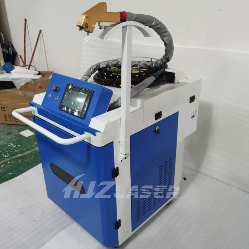 100W Portable Clean Rust Remove Paint Laser Metal Surface Cleaning Machine