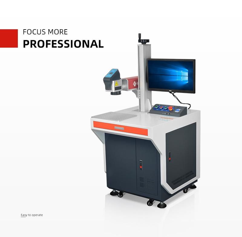 Auto Focus 20W 30W 50W Fiber Laser Marking Machine Metal Laser Engraver Stainless Steel Nameplate Laser Marking Machine
