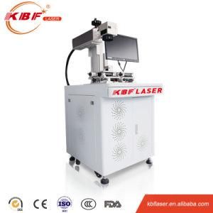 20W Mopa Metal Standing Fiber Laser Marking Machine for iPhone Case Logo Marking and Color Marking