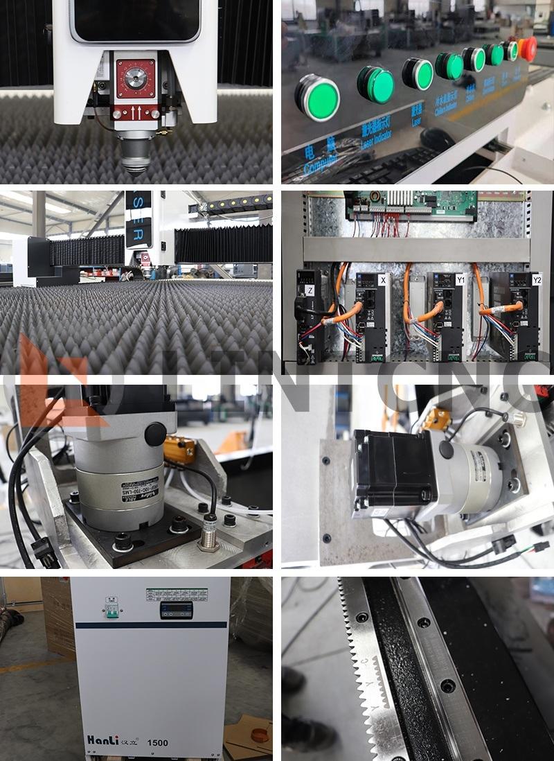 High Quality 3015 1530 CNC Fiber Laser Cutting Machine 1000W 1500W 2000W 3000W 4000W Matal Cutter Laser for Iron Stainless Carbon Steel Sheet and Pipe Tube