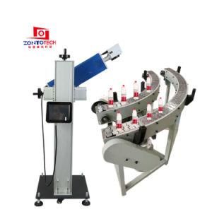 Glass Bottle Production Line Bar Code Date Logo Laser Printing Coding Machine Printer