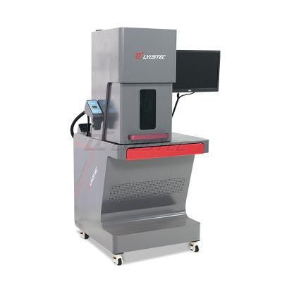 Enclosed Stainless Steel Color Mopa 60W M7 Fiber Laser Marking Engraving Machine