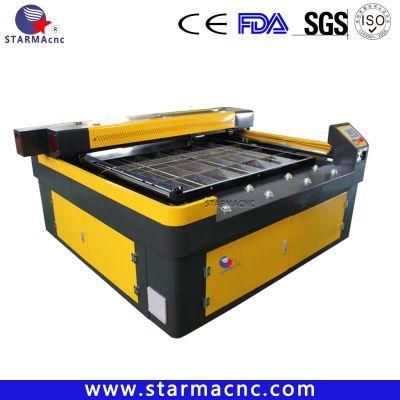 Over 15mm Thickness MDF Wood Acrylic Cutting Laser Cutting Machine with 150W