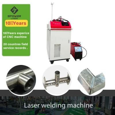 Mini Aluminum Handheld Laser Welding Machine 1000W 1500W 2000W CNC