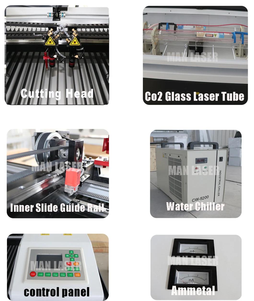 CO2 CNC Laser Engraving Cutting Machine for Acrylic/Wood/Lather/Cloth