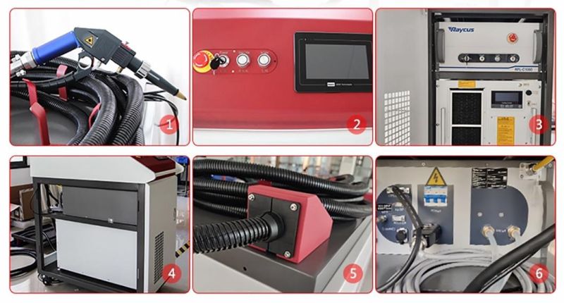 High Productivity 500W 1000W 1500W 2000W Fiber Laser Welding Machine