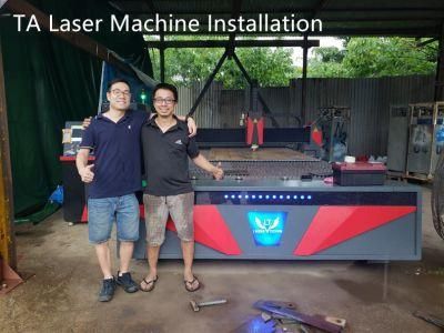 4000W High Power CNC Metal Fiber Laser Cutting Machine