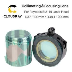 Cloudray Raytools Bm114 Collimating Lens (Lens Tube) D37-F100 Focusing Lens (Lens Tube) D38.1-F200