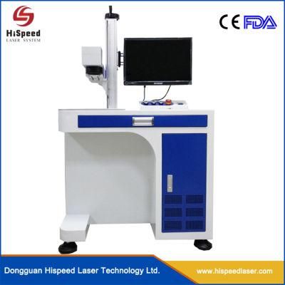 Hot Sale 20W 30W 50W Desktop Fiber Laser Marking Machine for Deep Engraving and Thin Metal Cutting