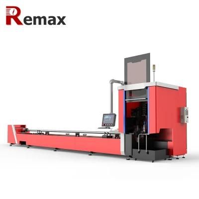 1/1.5/2/3kw 2060 CNC Fiber Laser Cutter Metal Pipe Fiber Laser Cutting Machine