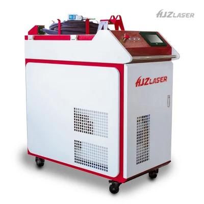 Hjz 1000W Handheld Fiber Laser Spot Welder for Aluminum Copper