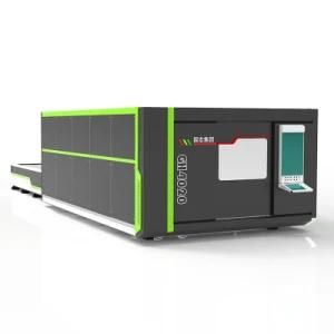 Guohong 4kw to 12kw High Efficiency Enclosed Fiber Laser Cutting Machine Cutter for Thick Metal