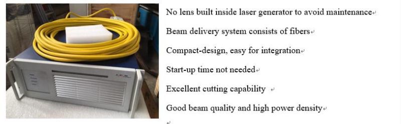 CNC Fiber Laser Cutting Machinery for Metal Plate
