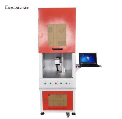 30W Desktop Fiber Laser Printing Marking Machine for Gold Silver Jewelry