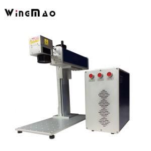 Hot Selling Fiber Laser Marking Machine with 20W 30W Raycus Max Fiber Laser Source and Rotary for Auto Parts Bearing Screw