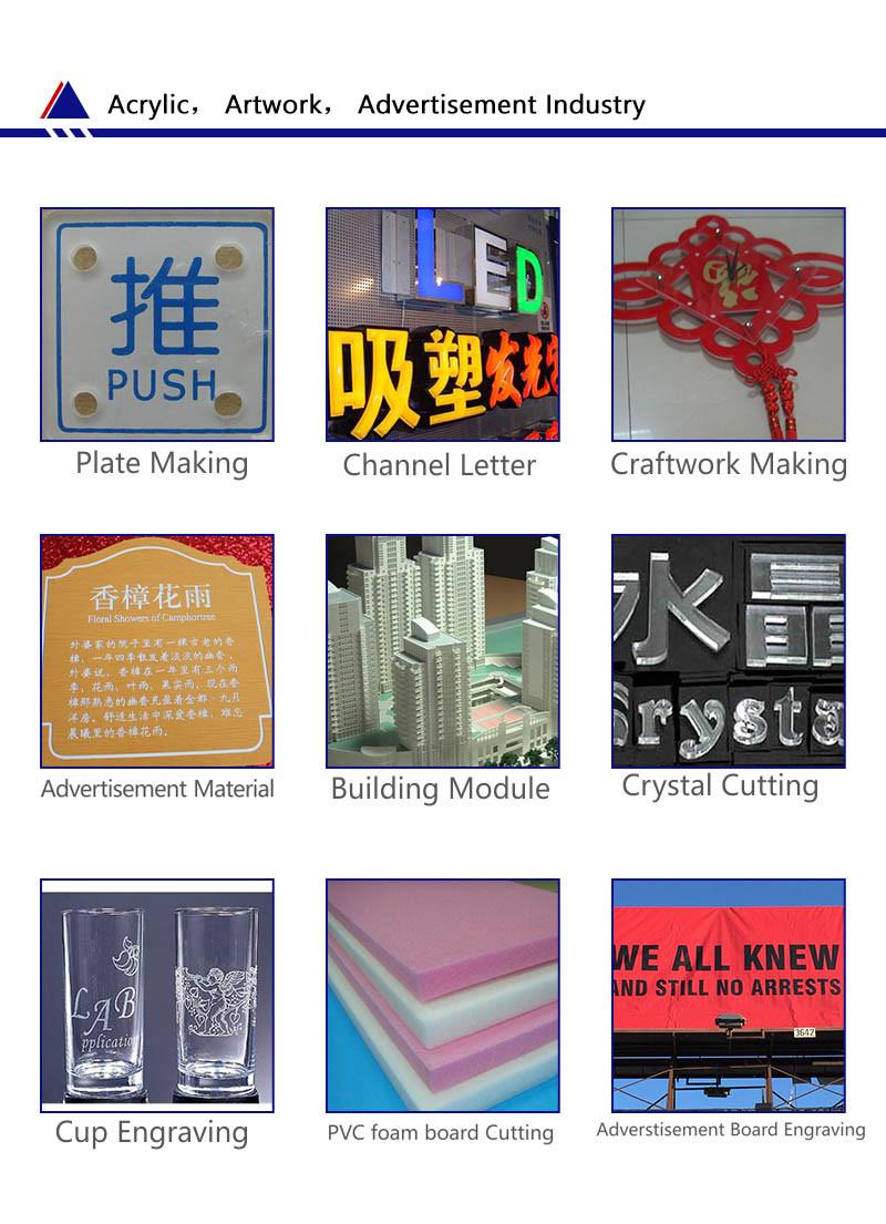 Factory Wholesale Plexiglass Laser Cutting Machine Price