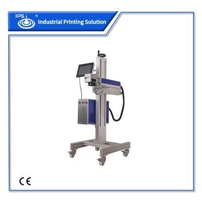 Porable Automatic Laser Printing Machine Marking 20W Fier Laser Marking Machine for Plastic, PVC Pipe, with CE Certification