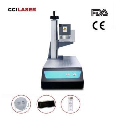 Water Cooling 5W UV Laser Marking Machine for PETG Glass