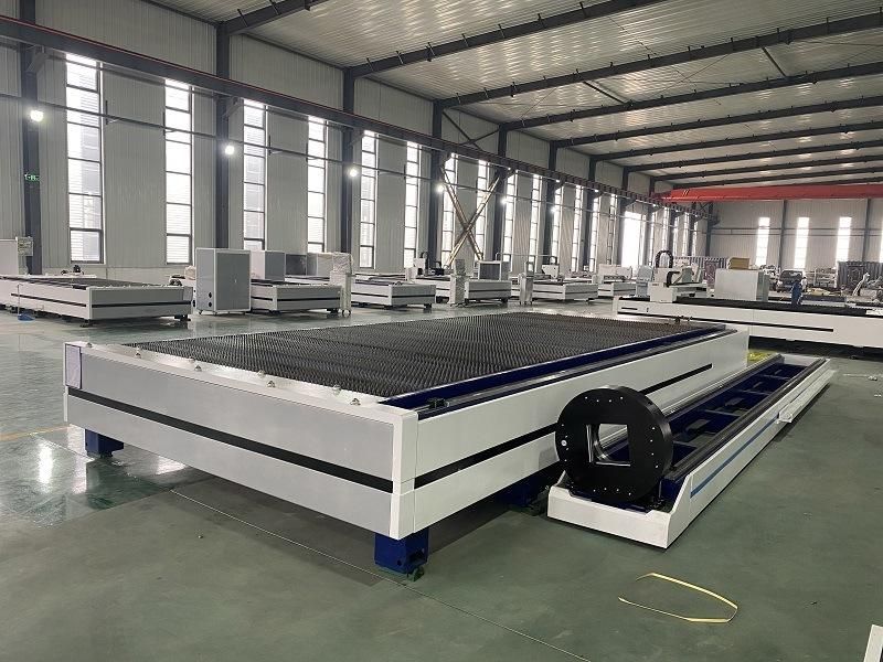 Fiber Laser Type Laser Iron Sheet Cutting Machine with Pipe Tube and Plate
