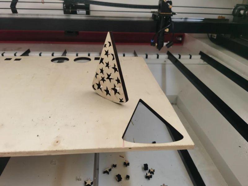 Professional Wood CNC Laser Cutting and Engraving Flc9060