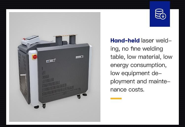 1000W Fiber Laser Welder Handheld Laser Welding Machine for Metal