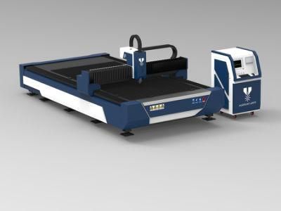 Machinery Manufacturing Industrial CNC Fiber Laser Metal Sheet Cutting Machine with Single Platform