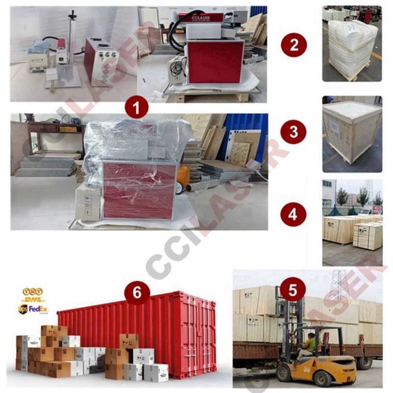 20W/30W/50W/100W 3D/UV Laser Marking Machine for Exhaust Pipes / Metal/Plastic