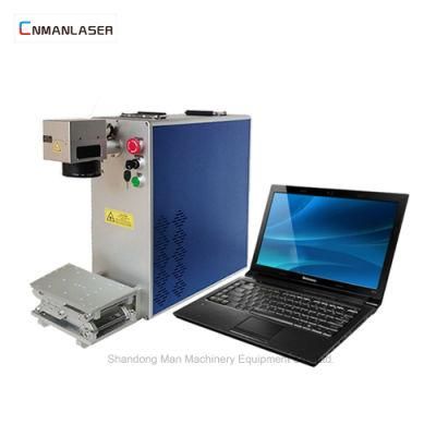 Color Portable 20W CO2 Fiber Laser Marking Machine with Computer
