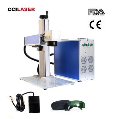 Popular Fiber Laser Marking Machine for Marking Stainless Steel with Good Effect