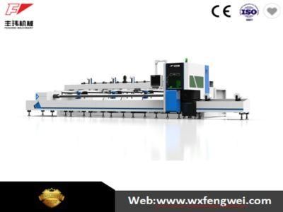 Fiber Laser Tube Cutting Machine 120 4.5&quot; with a Maximum Load of 900kg/2000ibs