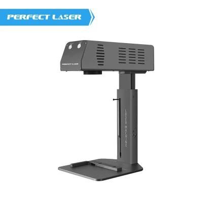 6W Mini Portable Desktop Laser Marking &amp; Engraving Machine for Both Metal and Non-Metal Materials