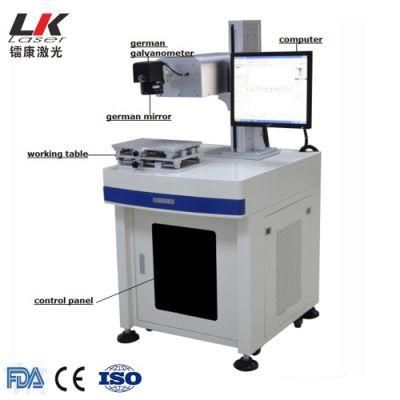 Lens Glass UV Laser Printer Laser Marking Machine on Plastic