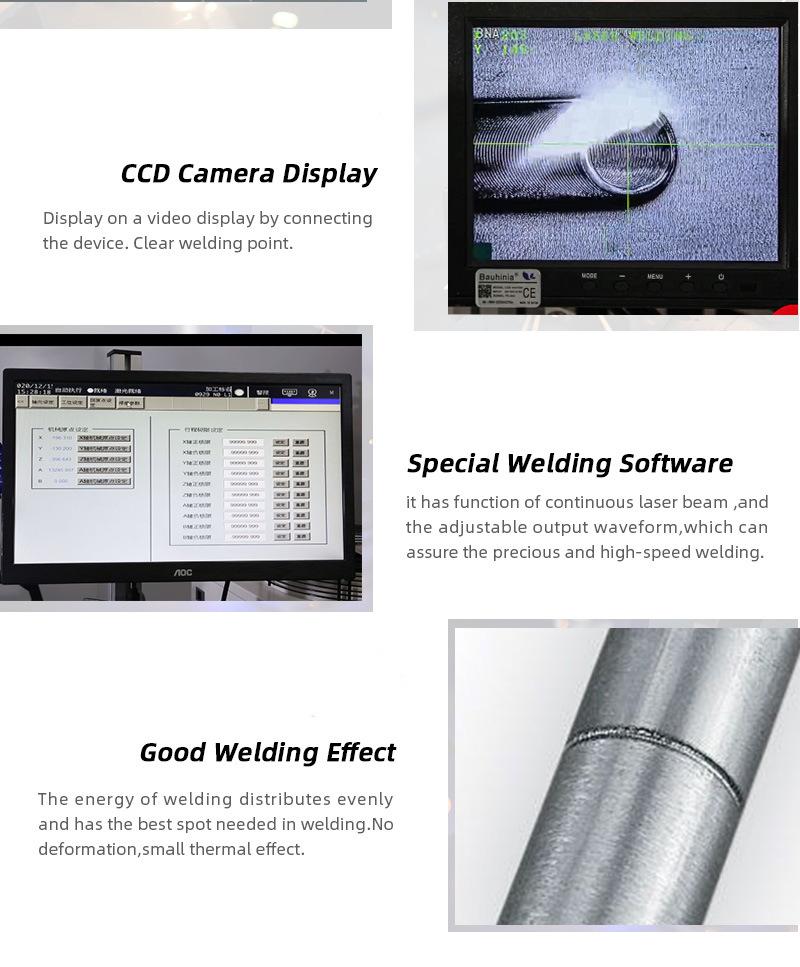 Fiber Continuous Laser Welding Machine Argon Welder Machine for Metal