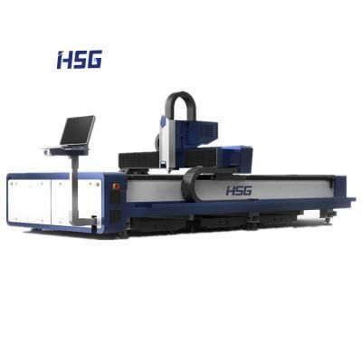 Hot Fiber Laser Cutting Machine for Carbon Steel Stainless Steel Aluminum and Brass with 1500W -3000W