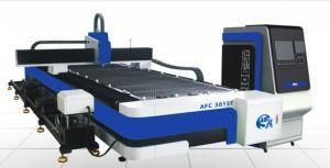 CNC Fiber Laser Metal Cutting Machine with Tube Pipe Cutting Function