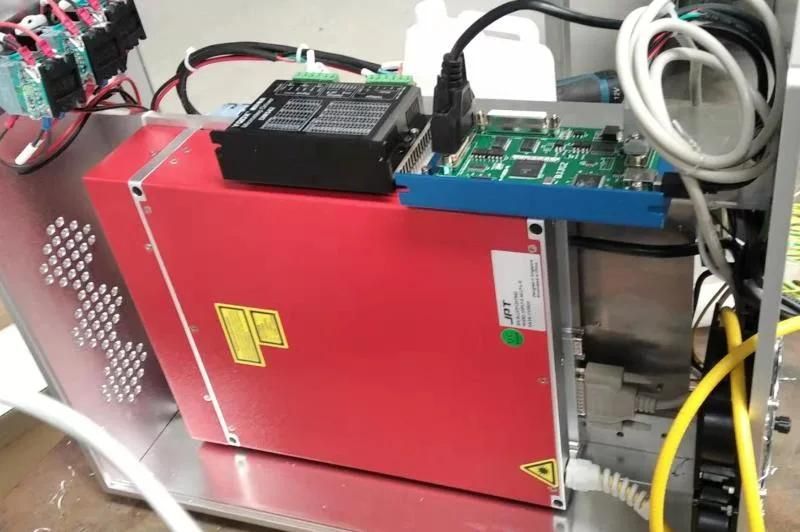 50W Raycus Jpt Fiber Laser Marking Machine for Metal Steel Gold Silver Jewelry Cutting Engraving