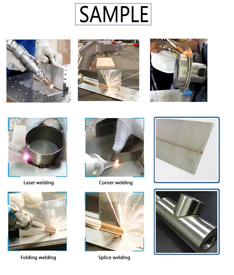 Factory Portable Handheld Metal/Stainless Steel/Iron/Aluminum/Copper/Brass/Ss/Ms Fiber Laser Welders Welding Machines