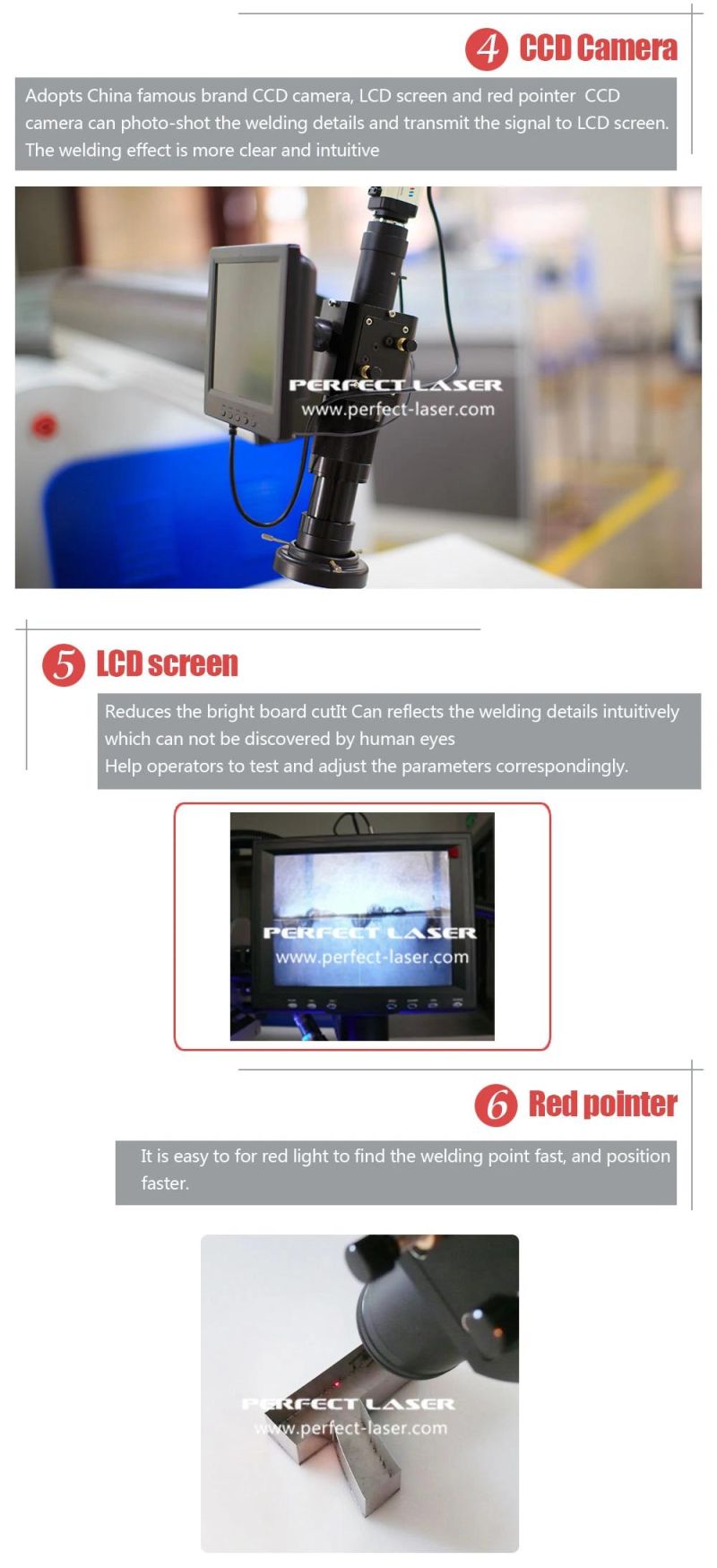 Welding Machine Handheld Head Laser Welding Machine 300W for Stainless Steel