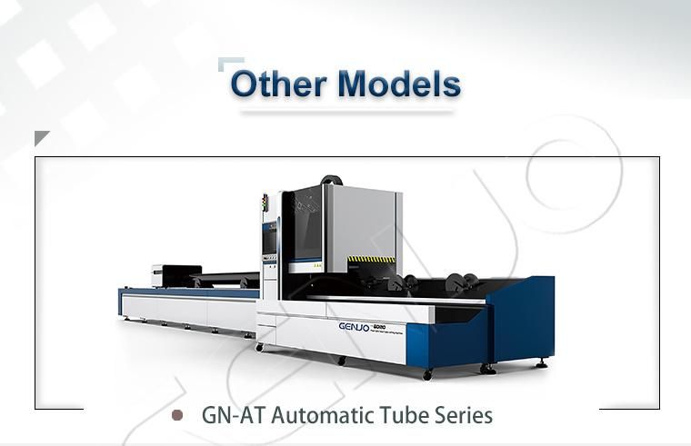 Gn 6020PC 6000W Exchange Table Laser Cutting Machine
