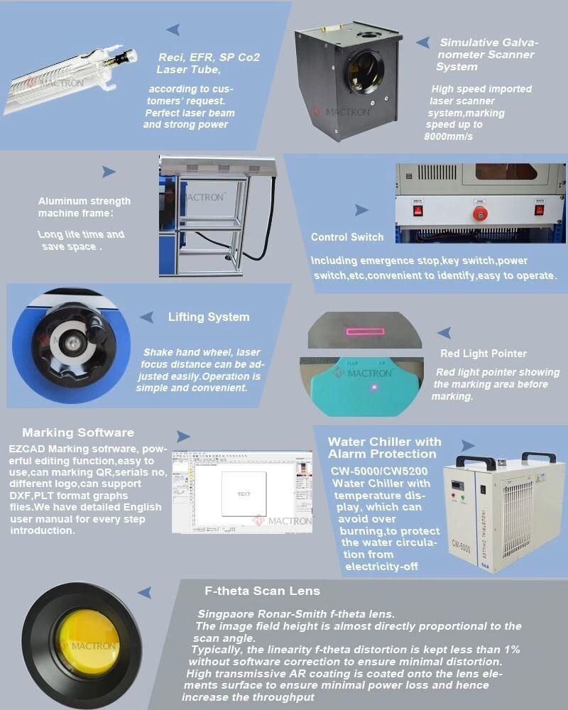 Denim Jeans CO2 Laser Engraving Machine for Wood