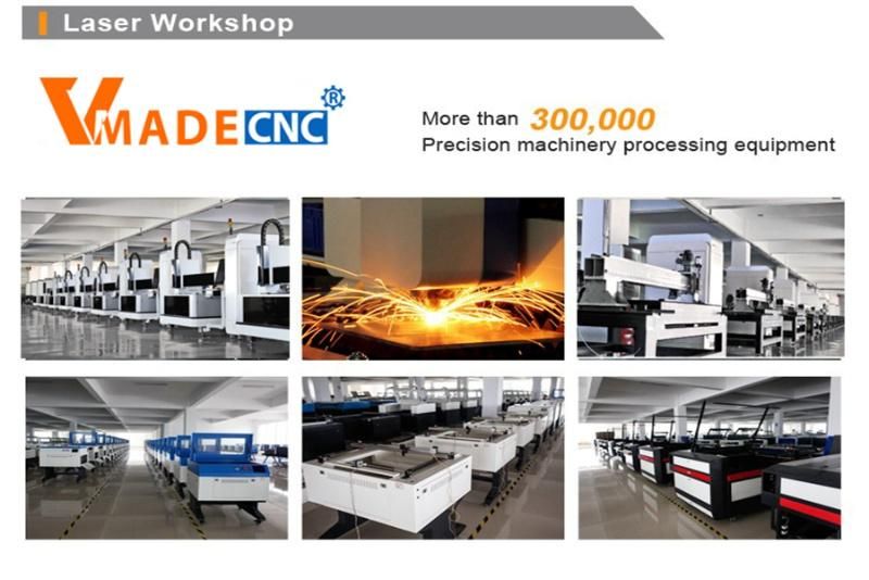 4000W Big Power Metal Sheet CNC Laser Cutter Metal Tube Laser Cutting Machine for Aluminum, Steel, Metal Plate